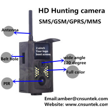 2015 New product, Black color ,hunting deer camera HC500M, Night Vision, Wholesale price, SUNTEK,